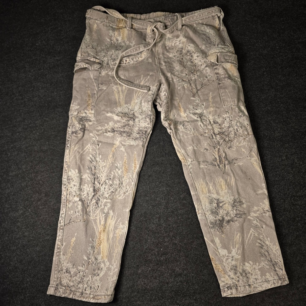 Rare FEAR OF GOD Sixth Collection Prairie Ghost Camo Jiu Jitsu Cargo Pants